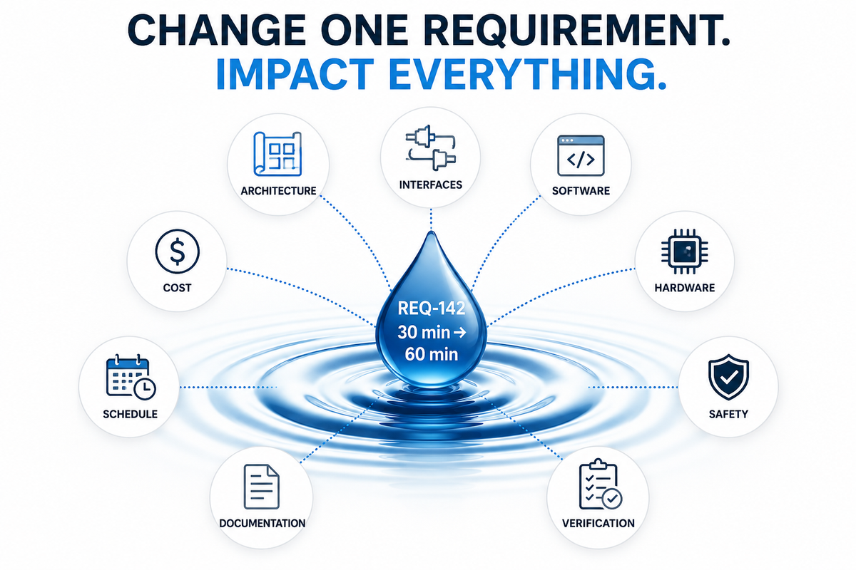 What Happens When You Change One Requirement? More Than You Think.